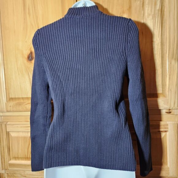 Croft & Barrow full zip sweater womens small - Picture 2 of 7